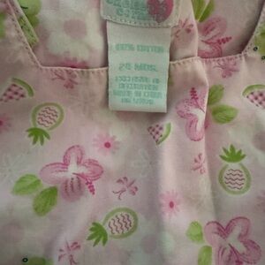 Pink Floral Baby Dress